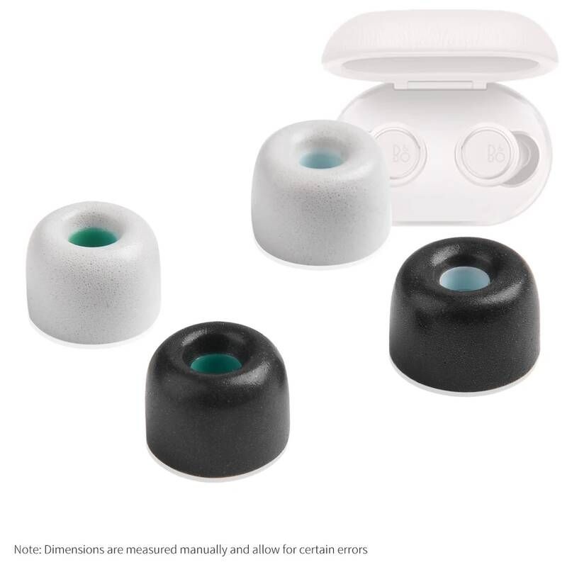 [해외] 이어캡 이어폰 고무캡 Bang olufsen E8 20 30 4개 메모리 폼 이어 팁 3세대 스포츠 TWS 이어팁 소음