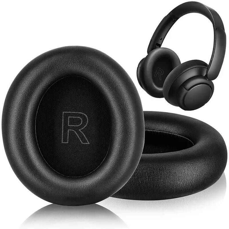 COOLSWINGHI [해외] 이어캡 이어폰 고무캡 Anker Soundcore 헤드폰 Q30 Q35용 교체용 이어패드 쿠션 단백질 가죽 Life 이어