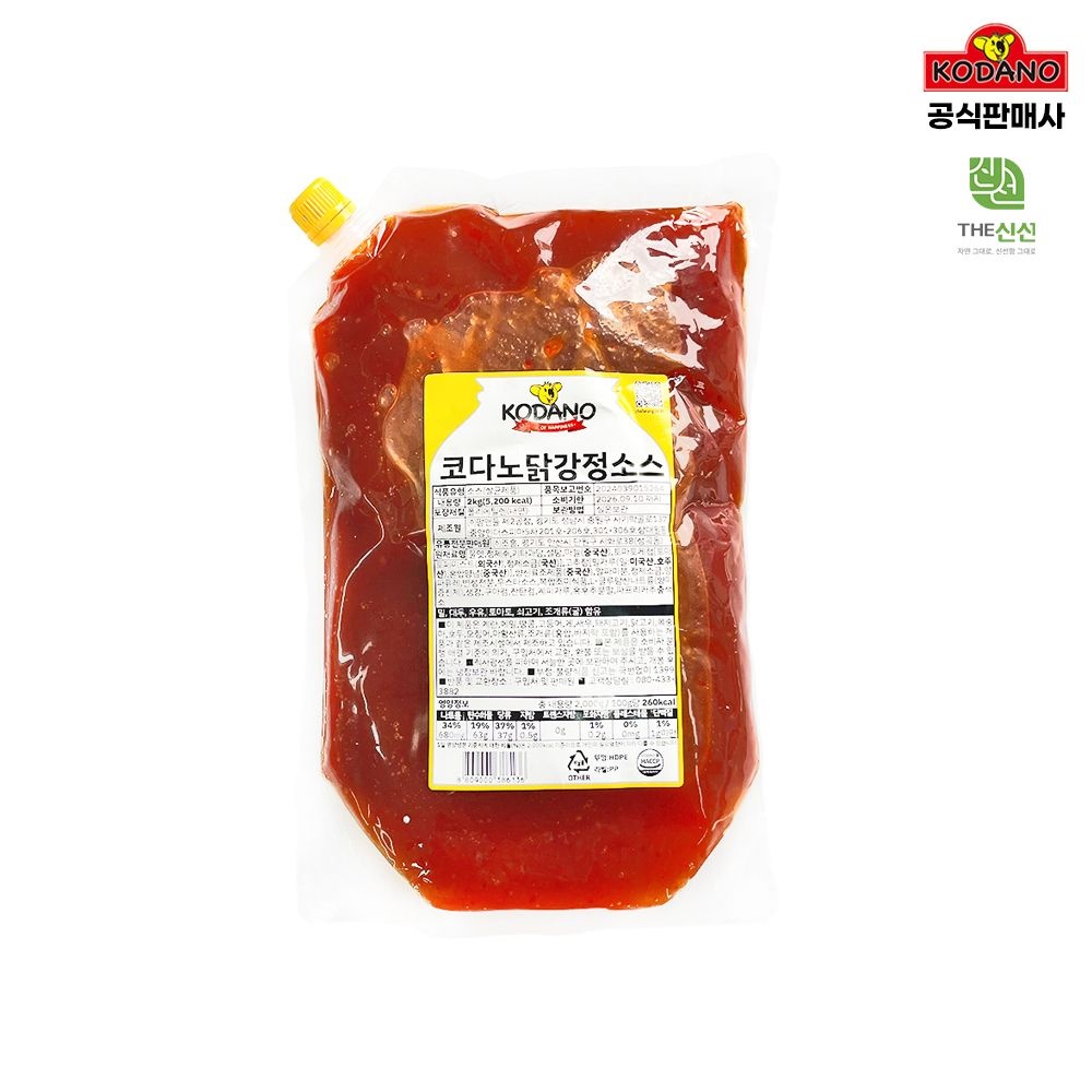 5분마켓 코다노 닭강정소스 2KG(실온)