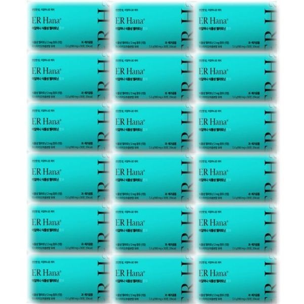 [하프클럽]이알하나 식물성 멜라토닌 2mg 함유 180mg x 30정 18개