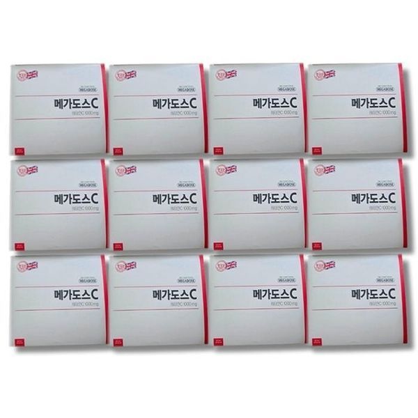 [하프클럽]고려은단 메가도스C 비타민C 1000mg X 180포 12박스