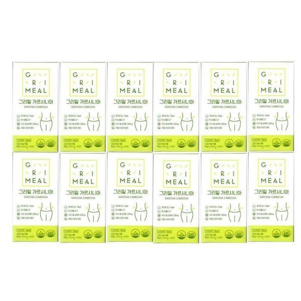 [하프클럽]그리밀 가르시니아 1000mg x 90정 12개