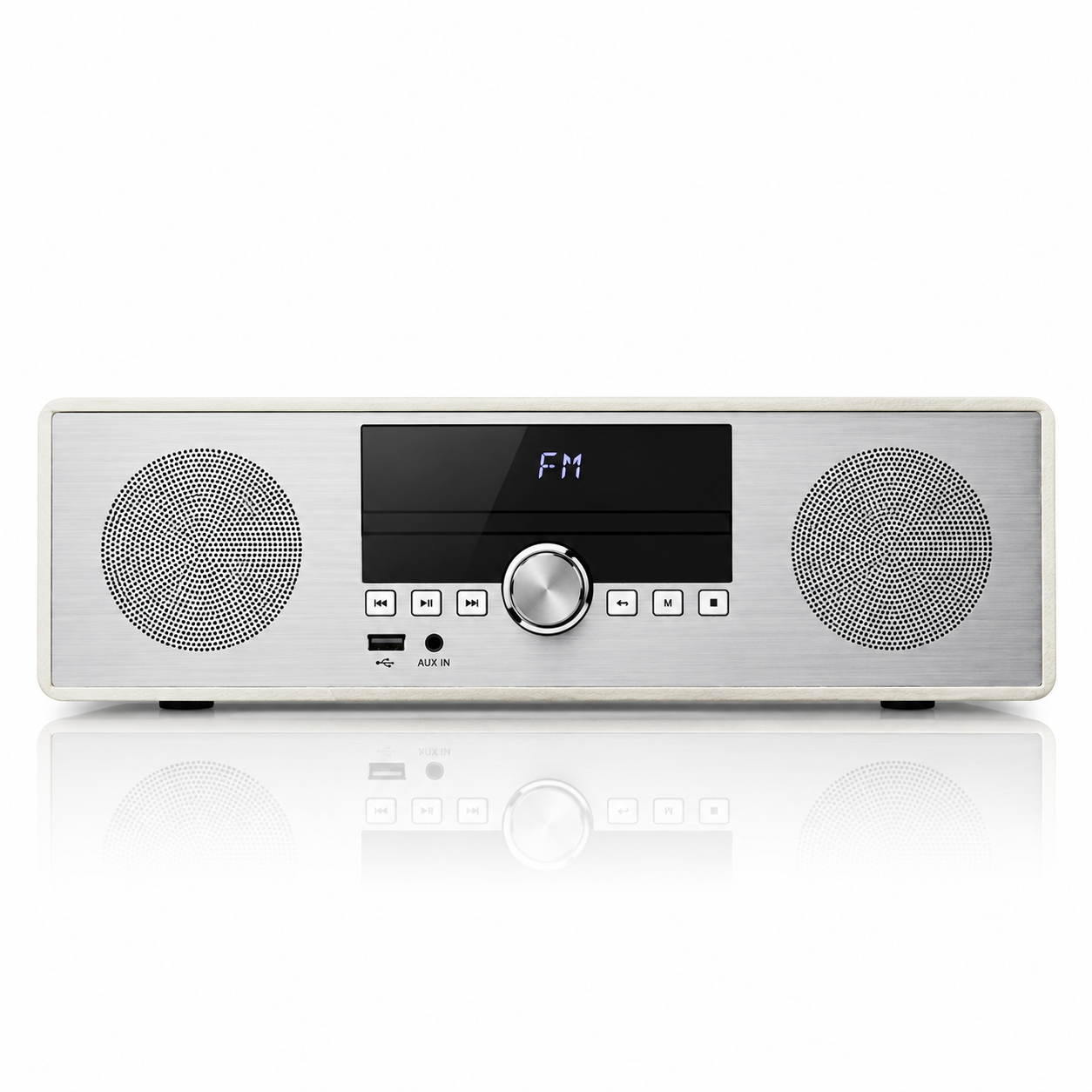 브리츠 BZ-T8500PLUS 블루투스 멀티 올인원 오디오 CD FM라디오 USB AUX 시계 알람-타이머 레트로감성-