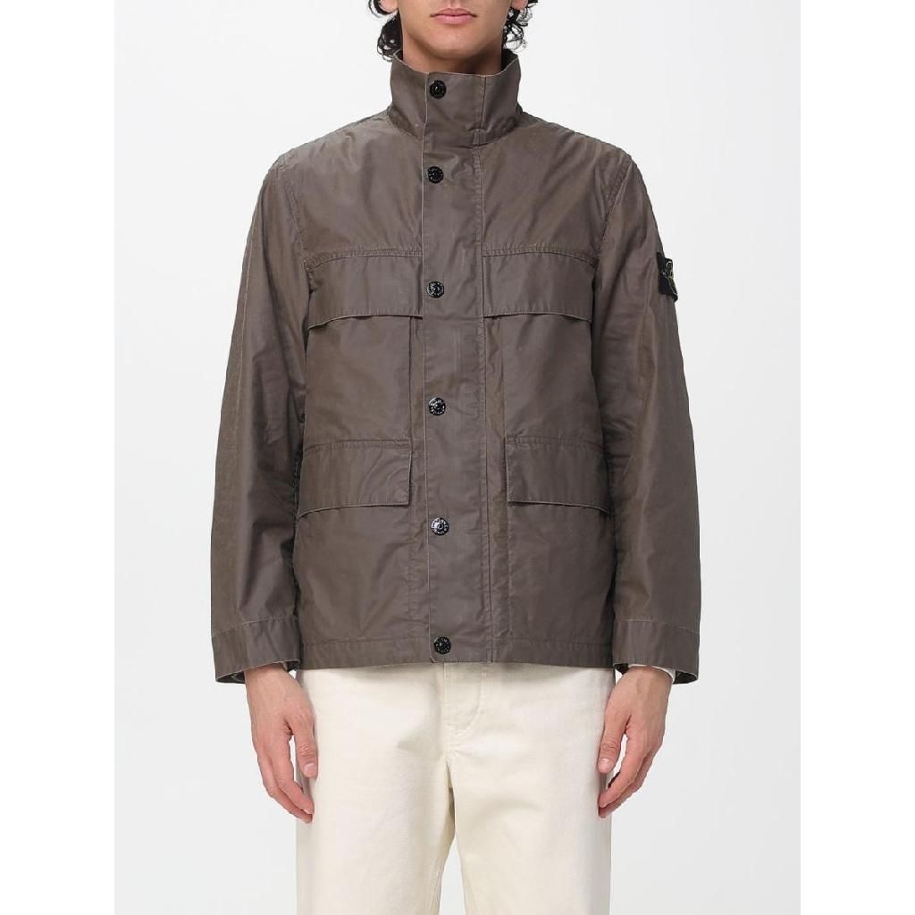 스톤아일랜드 [해외] 스톤아일랜드 Stone Island 히어로 재킷 코튼 캔버스 다크 4100024S0290 관부가세포함