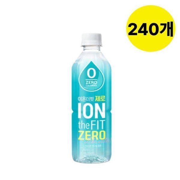 [하프클럽]웅진 이온더핏 제로 대량 운동 이온음료 500mL 240개