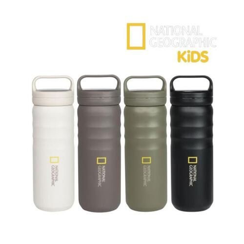 내셔널지오그래픽키즈 540ml 에어터치 손잡이 스테인리스 텀블러