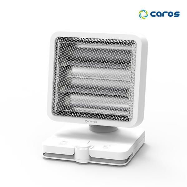 캐로스 전기히터 발터치 미니 석영관 난로 CEH-QF800W