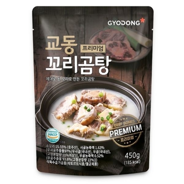 교동식품 프리미엄꼬리곰탕 450g x 4팩