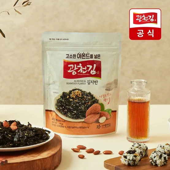 [광천김] 아몬드 김자반 40g 10봉