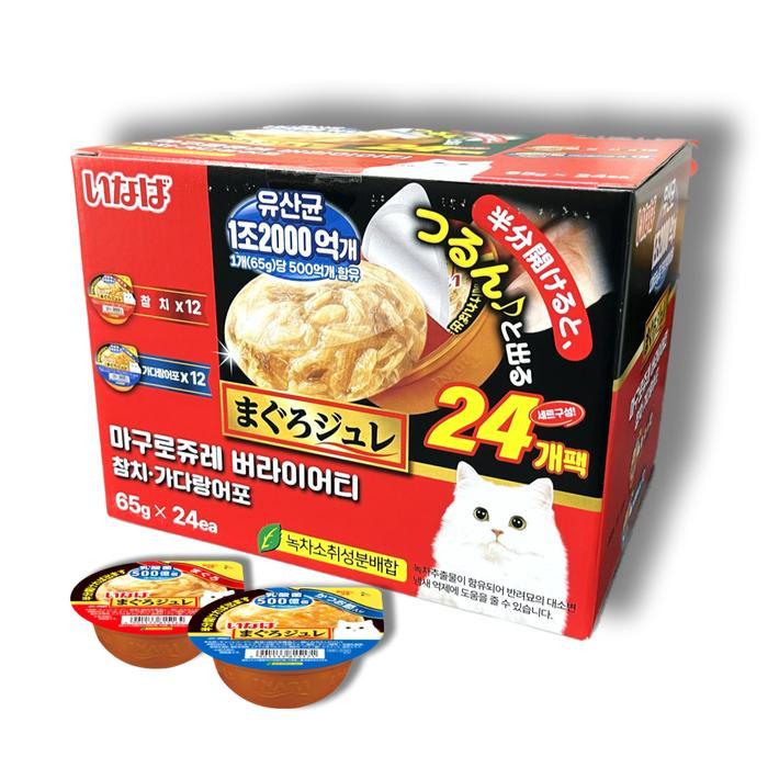 이나바 마구로쥬레 참치 가다랑어포 24개팩 세트구성/SH
