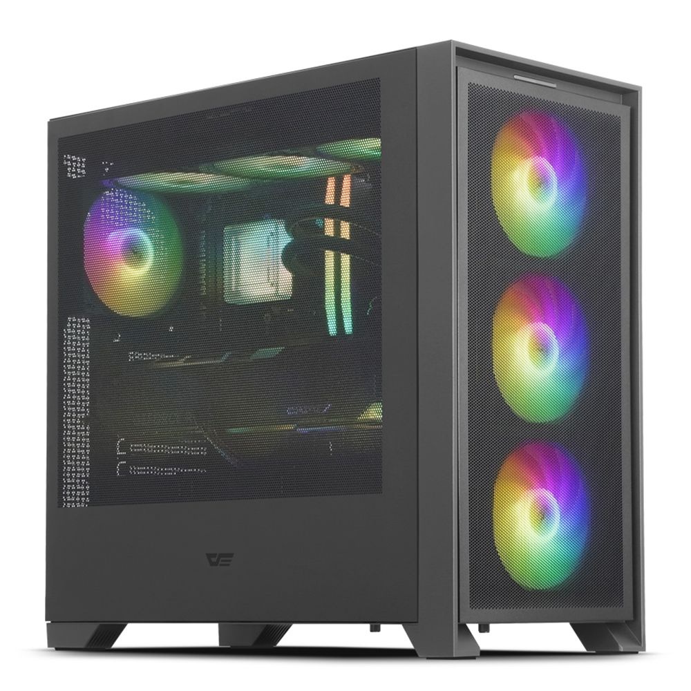 다크플래쉬 darkflash DRX90 AERO MESH RGB 블랙 SD