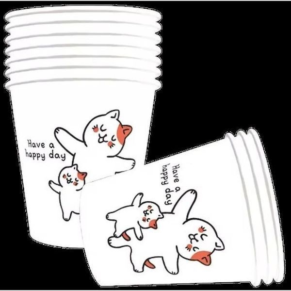 sellerhub [하프클럽]페이퍼맥스 고양이 종이컵 2000개