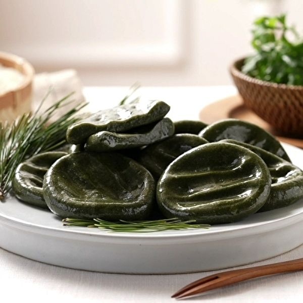 [아리울떡공방]굳지않는 진도해풍쑥개떡 1kg