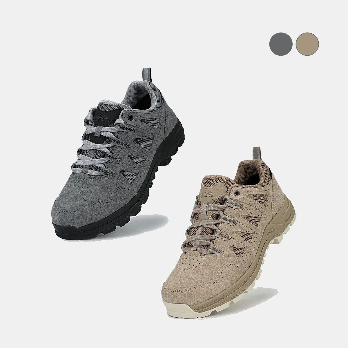 네파 NEPA [정상가:239,000원] 남여공용 칸네토 트랙션 GTX 로우 트레킹화 7KC7615 7KC7615SC 228647