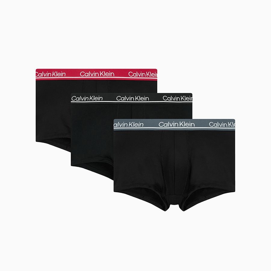 [롯데백화점] 캘빈클라인 언더웨어 남성 CK 마이크로 플러스 로우 라이즈 트렁크 3PK NP2752O-0CO