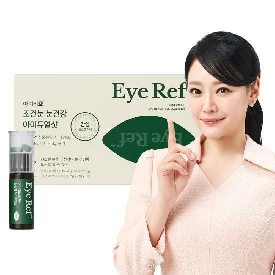 (주)노바렉스 제2공장 애즈유 안구건조 눈건강 수험생 아이리프 아이듀얼샷 7병 1개