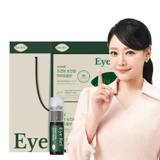 (주)노바렉스 제2공장 애즈유 안구건조 눈건강 수험생 아이리프 아이듀얼샷(7병 4개입) 선물세트