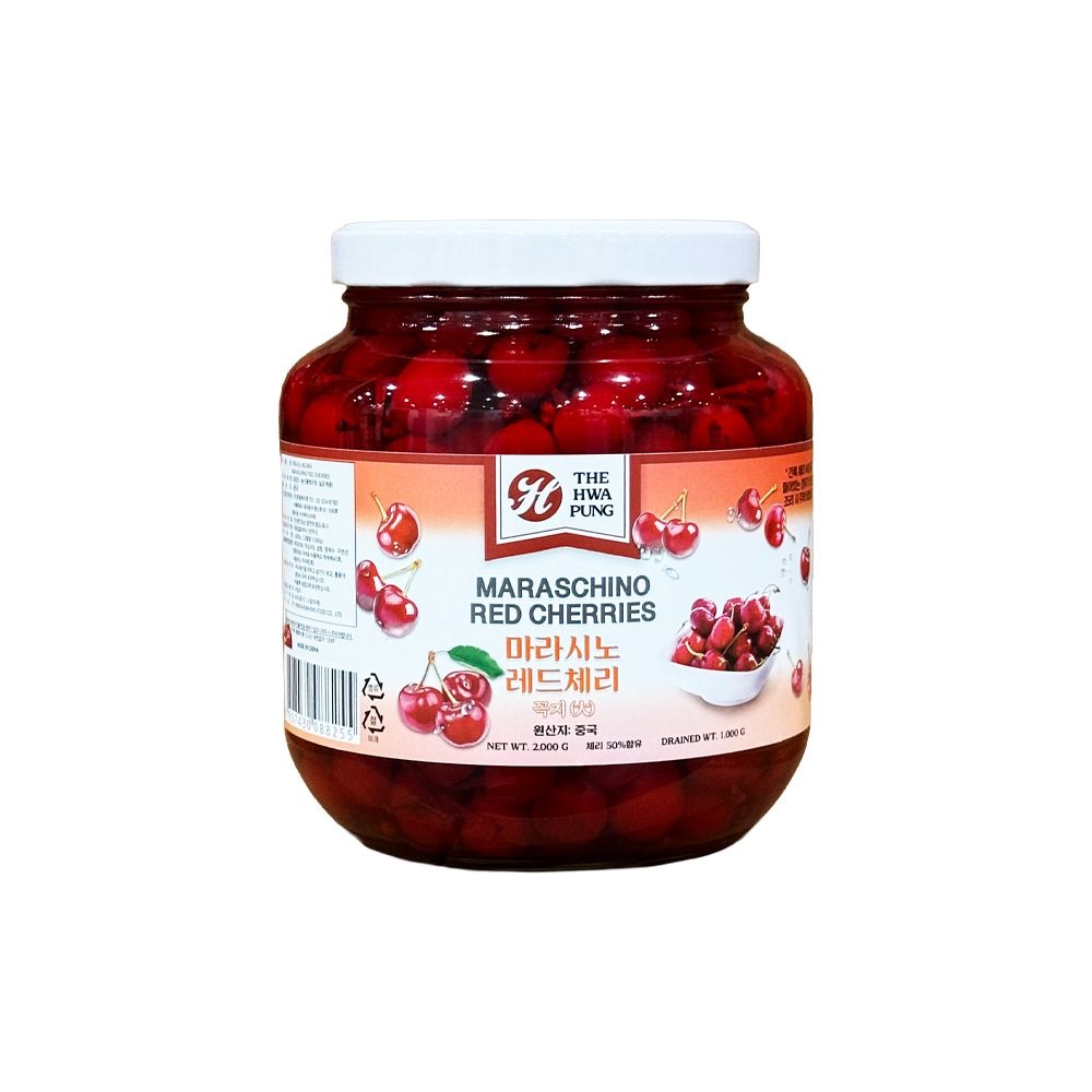 화풍 마라시노 레드체리 1988g /꼭지있음