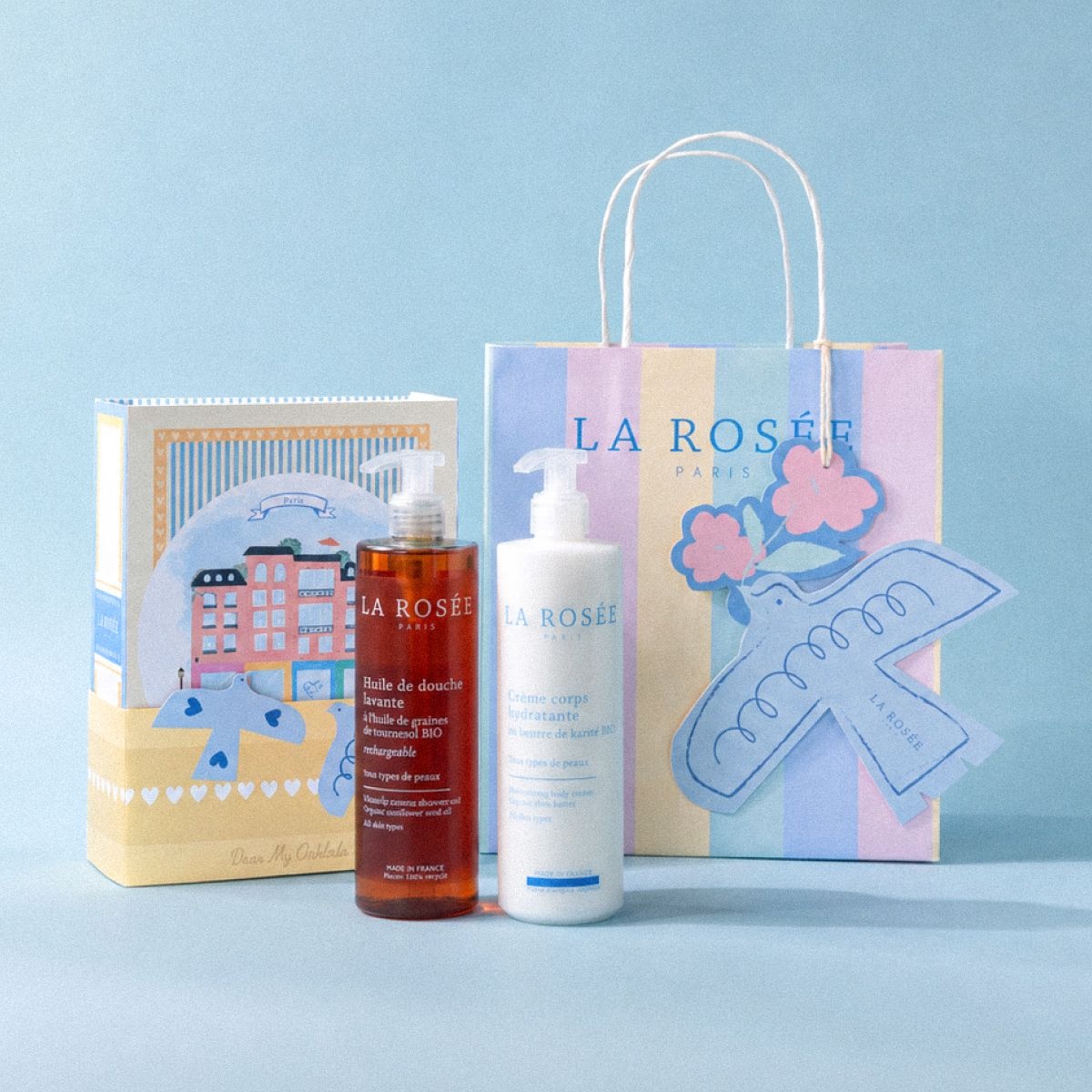 [GIFT] 라로제 바디 리추얼 2종 세트 (샤워오일+바디크림 400)