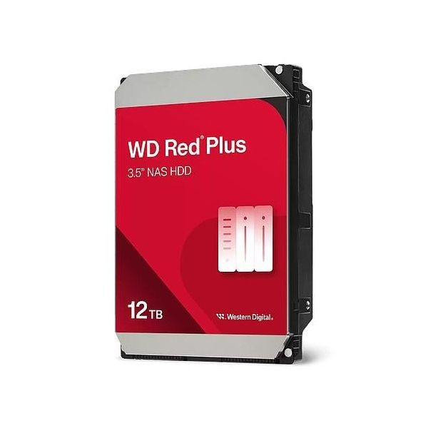 Western Digital WD RED Plus 7200/512M (12TB, WD120EFGX)
