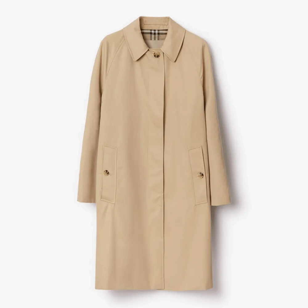 버버리 [국내배송] 버버리 여성 미드 렝스 캠던 헤리티지 카 코트 8079400
