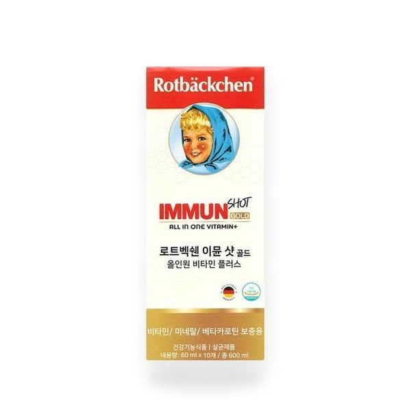 [하프클럽]로트벡쉔 이뮨 샷 골드 올인원 비타민 플러스 60ml x 10개입 1박스(SH)