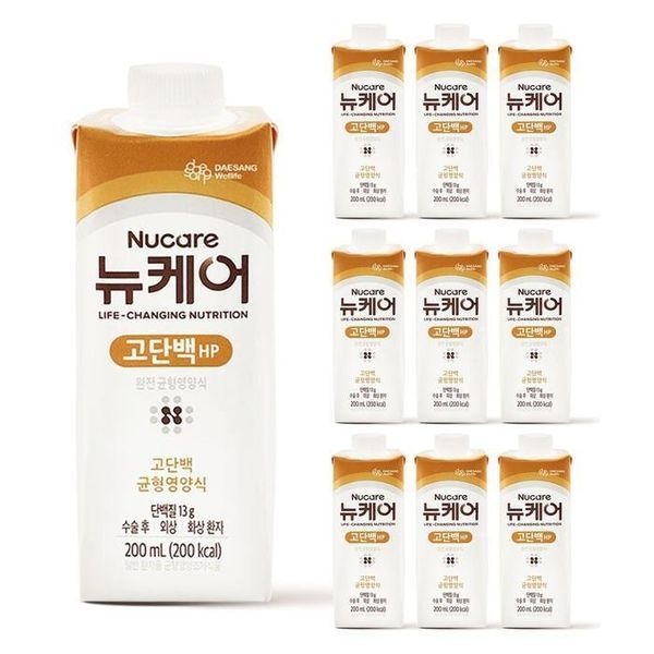 [하프클럽]뉴케어 하이프로틴 란우 200ml 10캔 고단백 경관식