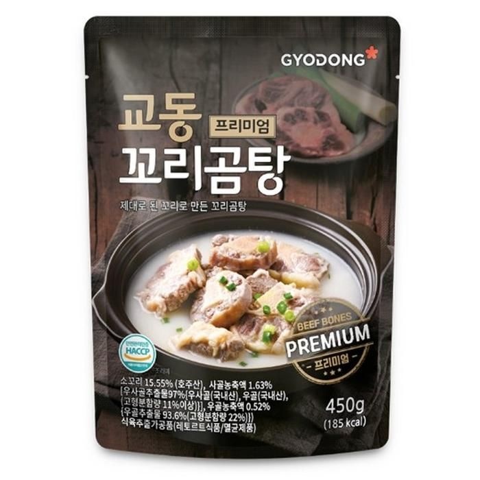 교동식품 프리미엄 꼬리곰탕 450g x 4팩