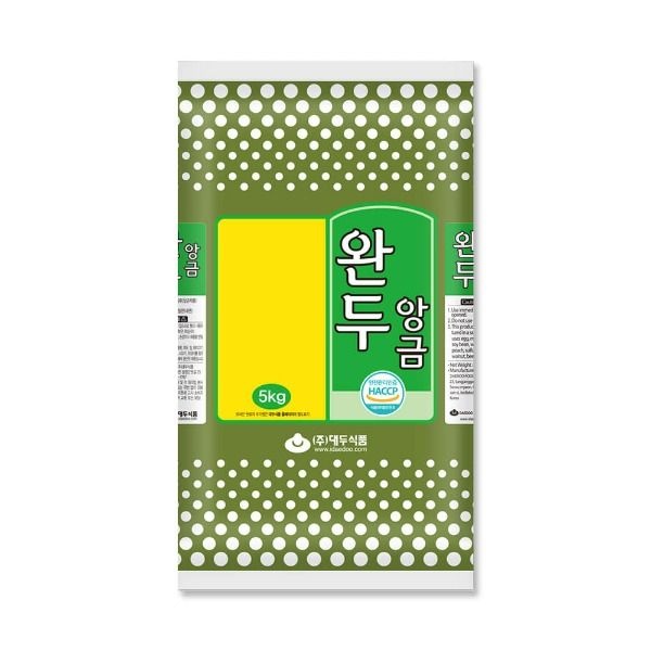 대두식품 완두앙금 57M 5kg