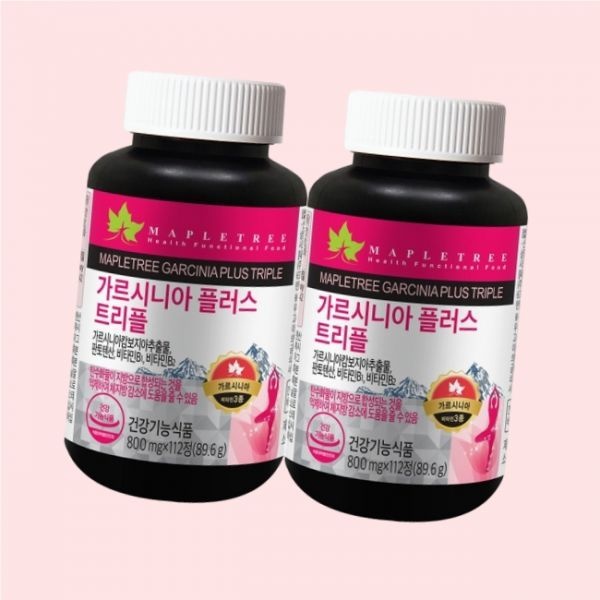 [오늘출발] 메이플트리 가르시니아 플러스 트리플 800mg 112정 2병 16주분 2082039216 4897506