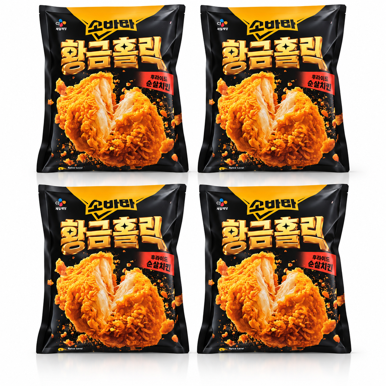 고메 CJ 고메 소바바 황금홀릭 순살 240G 4개