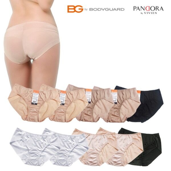 [판도라 바이 비비안] [무료배송]남영 판도라/보디가드 티나지 않는 노라인 여성 헴팬티 5종(90~105)