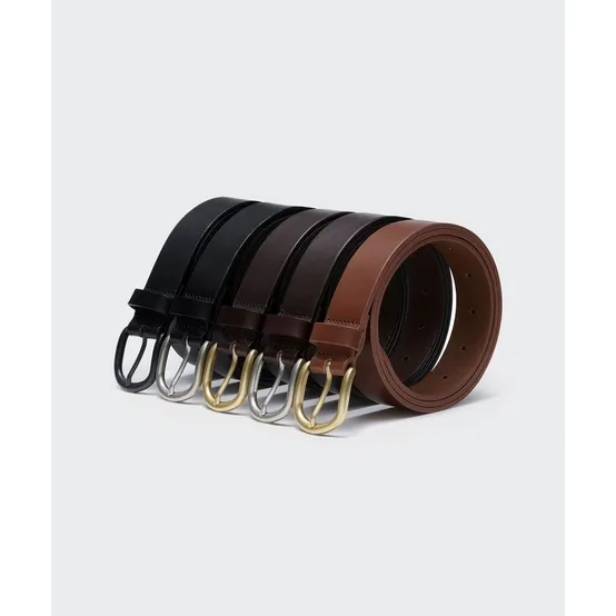 MUSINSA STANDARD 베이식 이탈리안 레더 벨트_30mm MEBBE0Z10