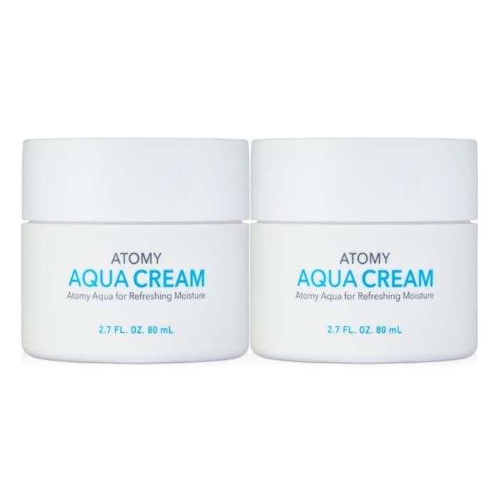 애터미 아쿠아 수분크림 80ml 2개