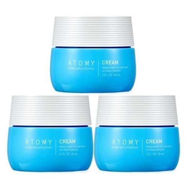 애터미 하이드라 브라이트닝 크림 60ml 3개