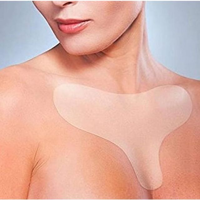 실리콘 패치 패드 보호 필름 투명 리프팅패드 목패드 실리콘패드 T형가슴패드 주름 제거