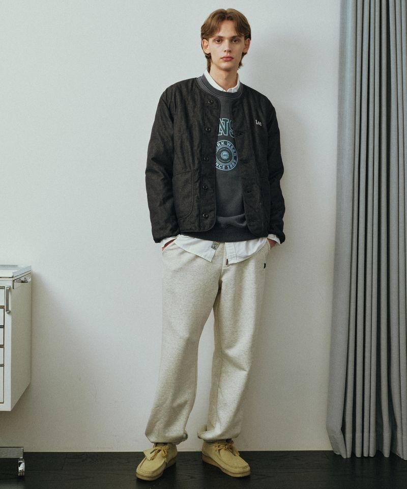 리 LEE 트위치 로고 조거 스웻팬츠 오트밀