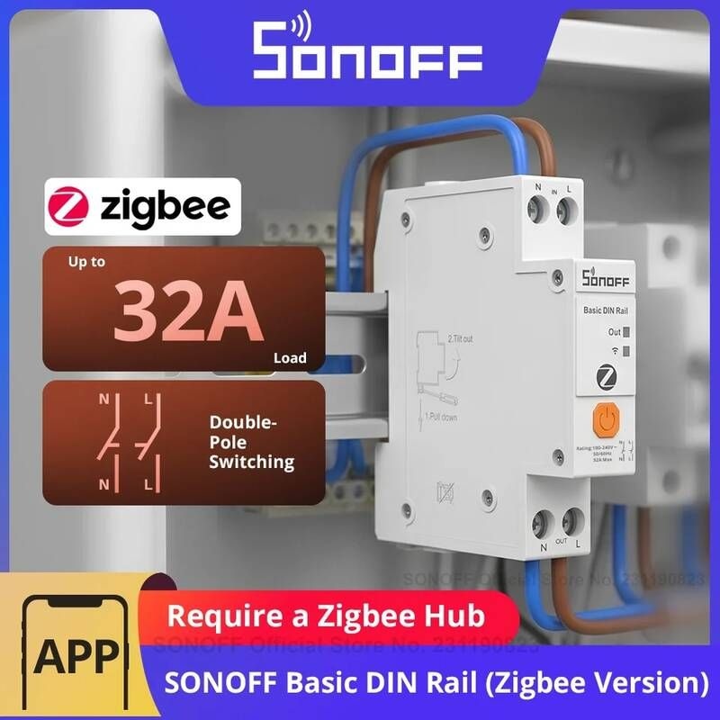 [해외] SONOFF BASIC-ZB1GSP 지그비 스마트 스위치 1100814