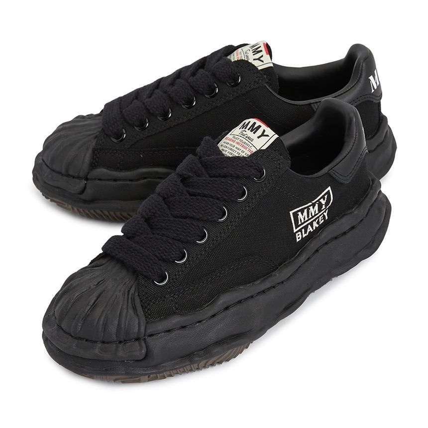 메종미하라야스히로 블래이키 오리지널 솔 스니커즈 A08FW735 BLK BLK