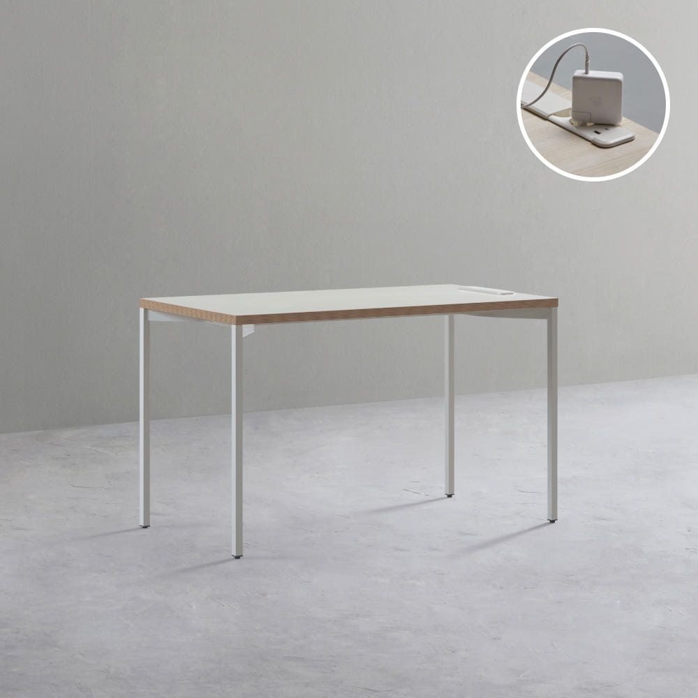 데스커 노트북 책상 1200x600mm, 화이트