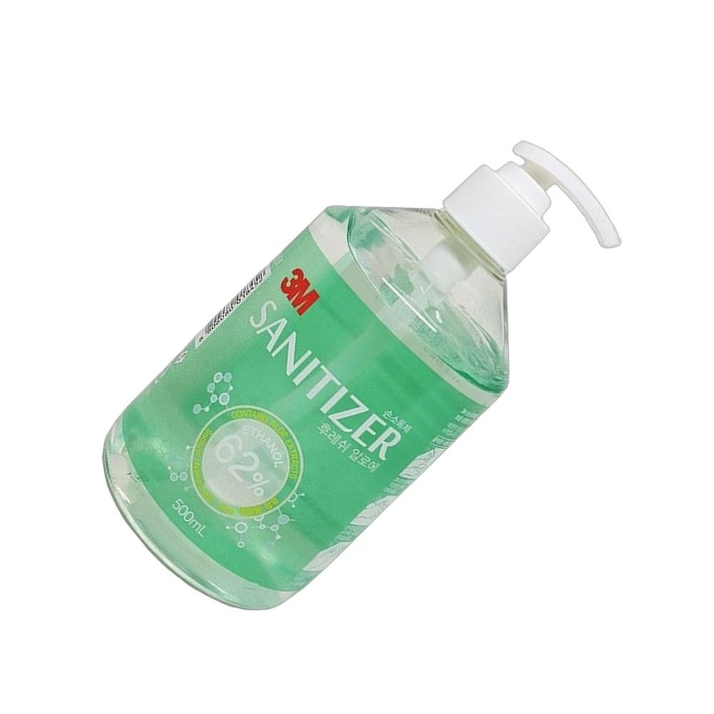 3M 답례품 위생용품 젤 손소독제 후레쉬 알로에 새니타이저 손소독제 500ml 1개
