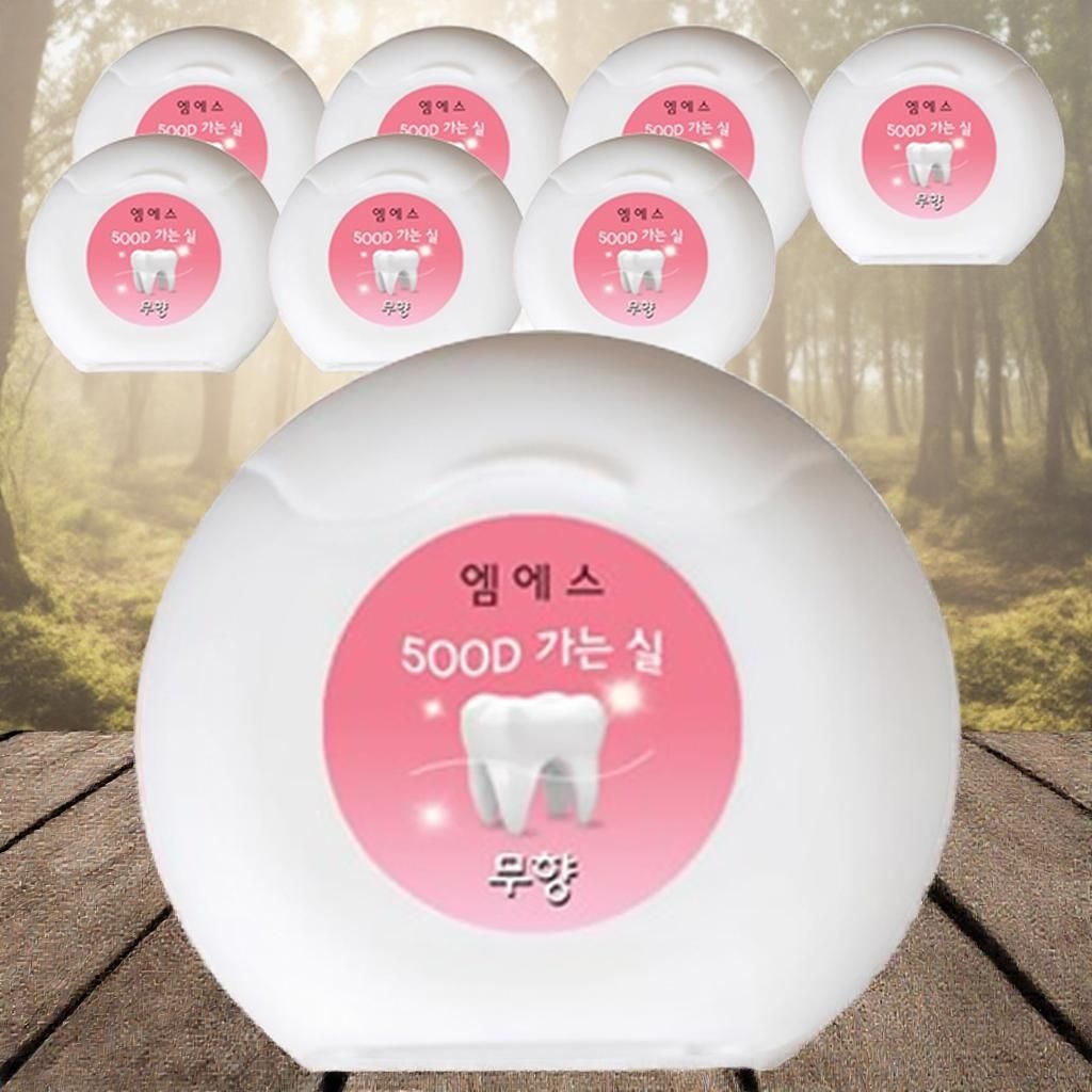 [제조사미기재]엠에스덴탈 일회용치실 치실 무향 8개입 1개