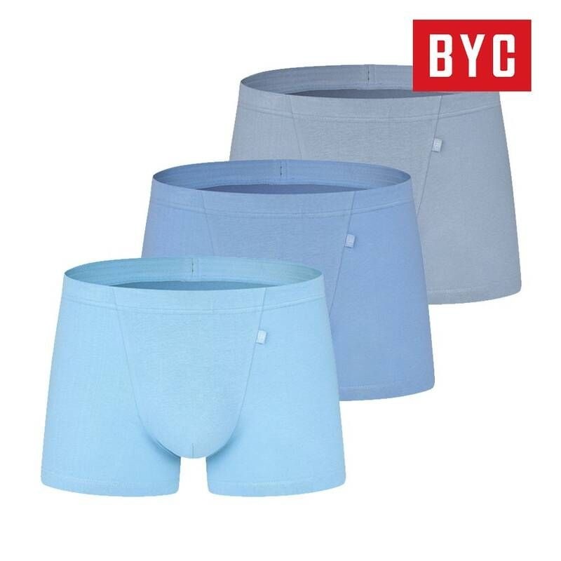 BYC 남성 하이앤노블 면스판 80수 수피마 드로즈 세트 3매입 MNS5005 470667
