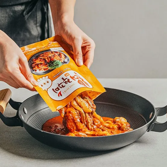 [APP전용] 홍대쭈꾸미 500g 4팩 (약간매운맛/매운맛)