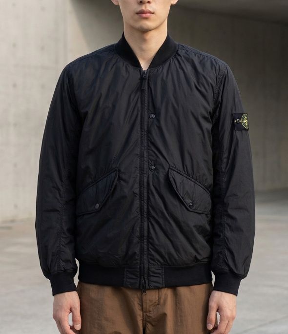 STONE ISLAND 40923 Crinkle Reps Recycled Nylon With Primaloft®-TC Jacket 811540923 V0029 크링클 랩스 리사