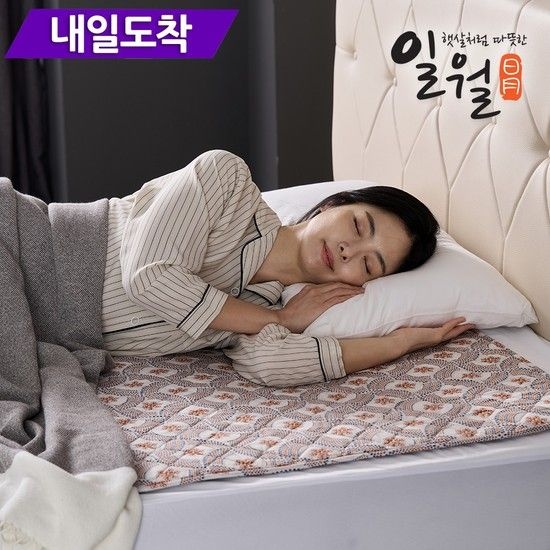 [내일도착] 26년형 NEW 알러크린 먼지없는 초절전형 워셔블 전기매트 온열매트 싱글