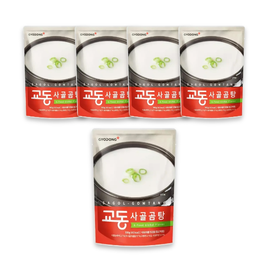 교동식품 사골곰탕 500g x 5팩