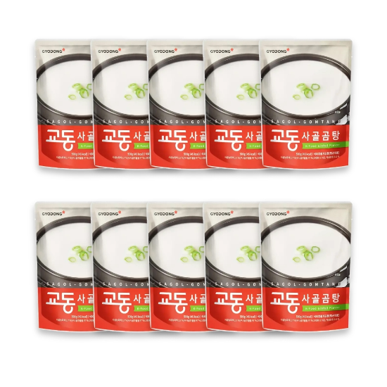 교동식품 사골곰탕 500g x 10팩
