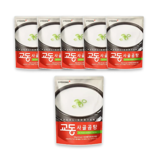 교동식품 사골곰탕 500g x 6팩