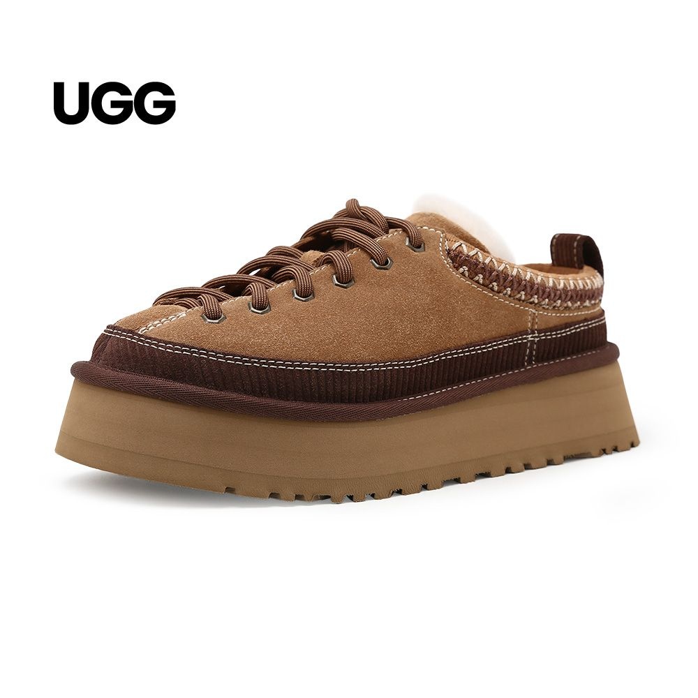 어그 UGG 헤리티지 레이스업 슬리퍼 W (1180361-CHE)